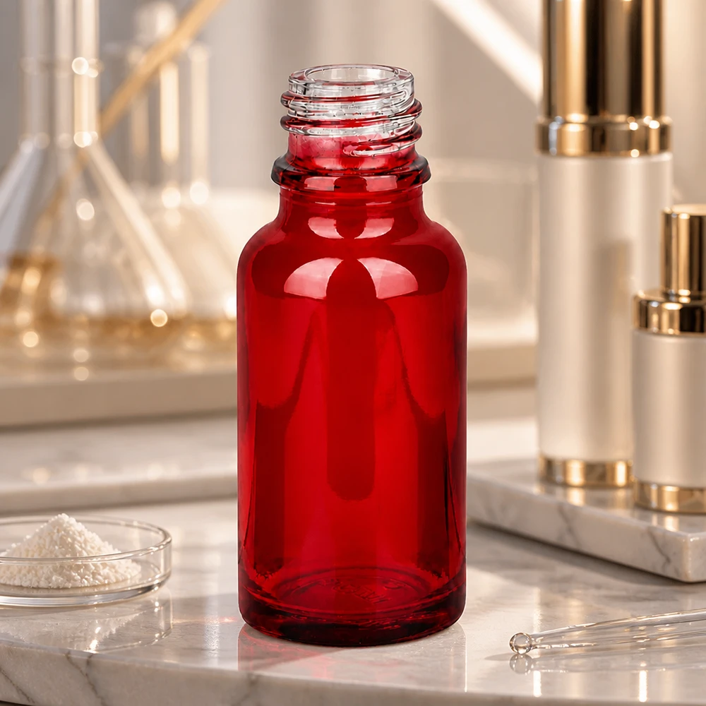 20ml apteekkipullo RedLine UT18/20 UNiTWIST - 20ml apteekkipullo RedLine UT18/20 UNiTWIST Laadukas 20ml RedLine UT18/20 UNiTWIST -apteekkipullo, jossa on UV-suoja punaisen lasivärin ansiosta.