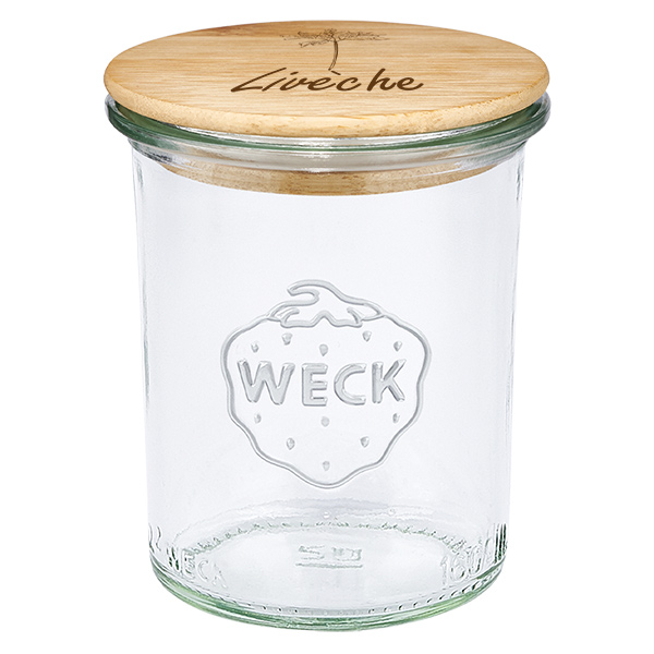 Puupäällyste "Livèche" avec WECK verre renversé 160ml