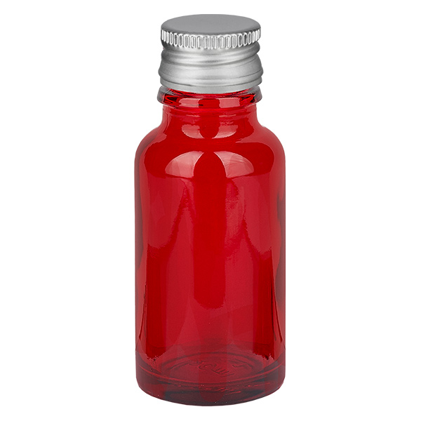 20ml pullo 11mm kierrekorkki alumiini-hopea vakio RedLine UT18/20 RedLine UT18/20