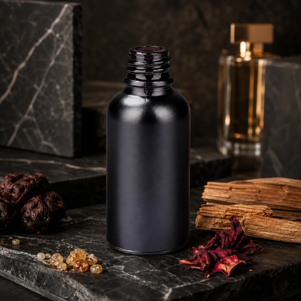 30ml annostelupullo BlackLine UT18/30 UNiTWIST UNiTWIST Tyylikäs 30 ml:n apteekkipullo mattamusta, jossa on käytännöllinen UNiTWIST UT18/30 -sulkemisjärjestelmä.
