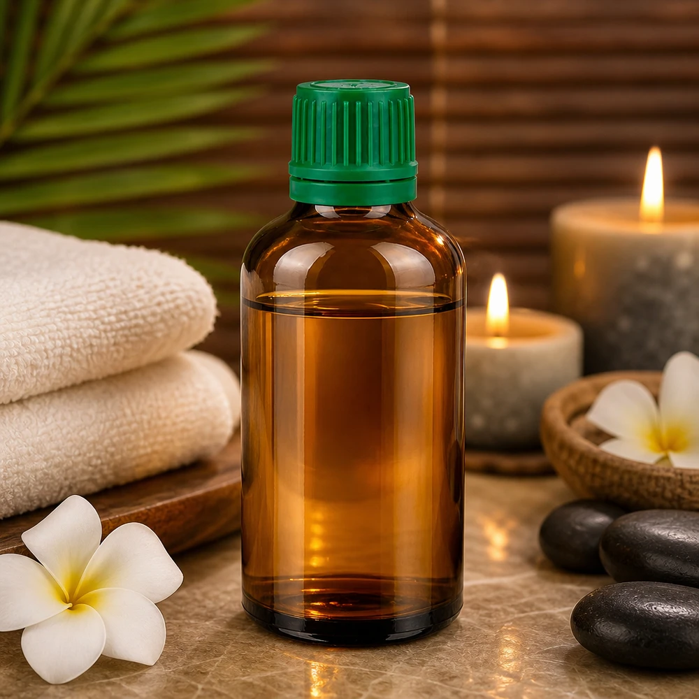 Käytännöllinen 50ml pullo, jossa on 11mm aukko ja joka sopii täydellisesti wellness-tuotteiden tarkkaan annosteluun.