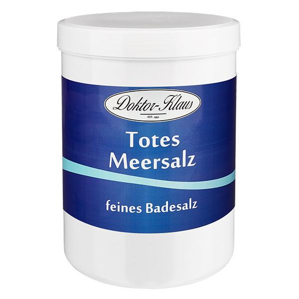 Kuolleenmeren huippukylpysuolat 1000g Doktor-Klaus Kuolleenmeren huippukylpysuolat 1000g Doktor-Klaus