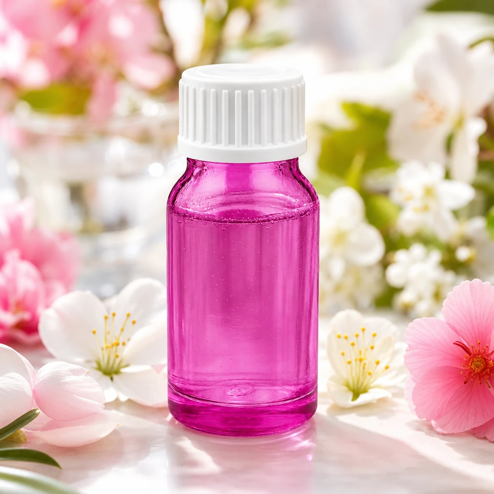 10ml tippapullo 0,9mm valkoinen standardi PurpleLine. UT18/10 10ml tippapullo STD-kierteellä ja valkoisella UT18/10-korkilla, jossa on tyylikäs violetti muotoilu.
