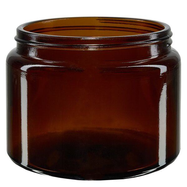 500ml lasipurkki. ruskea ilman kantta, kierre 100mm/R3 ApoGlas