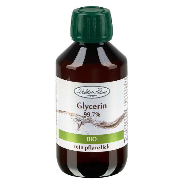 Glyseriini orgaaninen (99,7 %) 200 ml Doktor-Klaus Glyseriini orgaaninen (99,7 %) 200 ml Doktor-Klaus