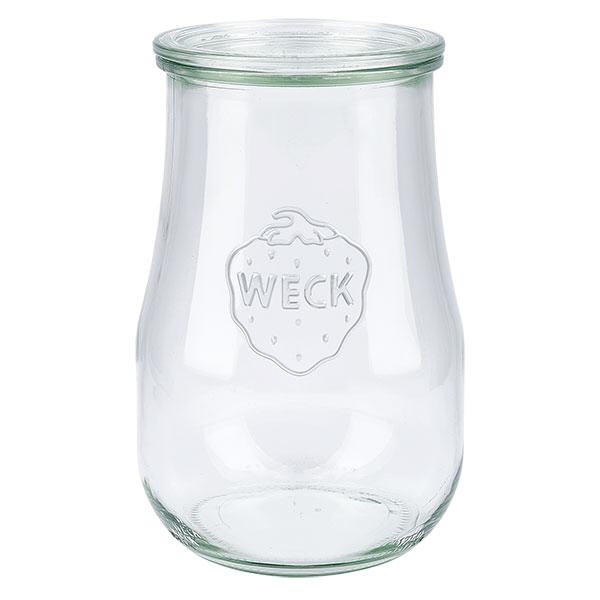 1750ml tulppaanipurkki lasikannella WECK RR100