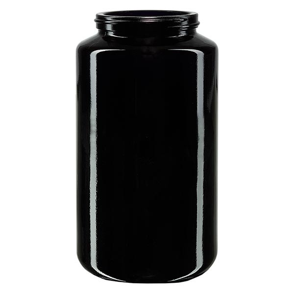 Leveäsuinen purkki violetista lasista 500ml, ilman kantta. Leveäsuinen purkki violetista lasista 500ml, ilman kantta.