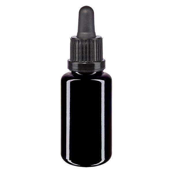Apteekkipullo violetti 20ml pipetti musta väärentämisen estävä korkki. Apteekkipullo violetti 20ml pipetti musta väärentämisen estävä korkki.