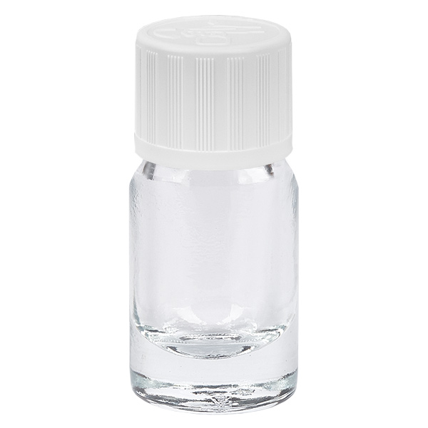 5ml pullo 11mm kierrekorkki valkoinen vakio lapsiturvallinen ClearLine UT18/5 ClearLine UT18/5 5ml pullo 11mm kierrekorkki valkoinen vakio lapsiturvallinen ClearLine UT18/5 ClearLine UT18/5