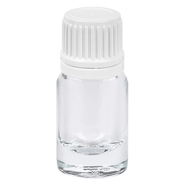 5ml tippapullo 0.7mm valkoinen peukaloinnin estävä korkki ClearLine UT18/5 5ml tippapullo 0.7mm valkoinen peukaloinnin estävä korkki ClearLine UT18/5
