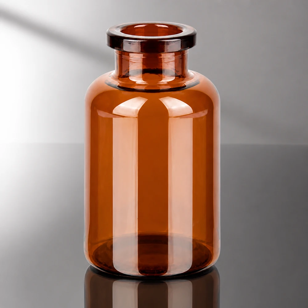 Injektiopullo meripihkalasia 20ml Kompakte Braunglas Injektionsflasche 20ml für Abfüll- und Verpackungsprozesse