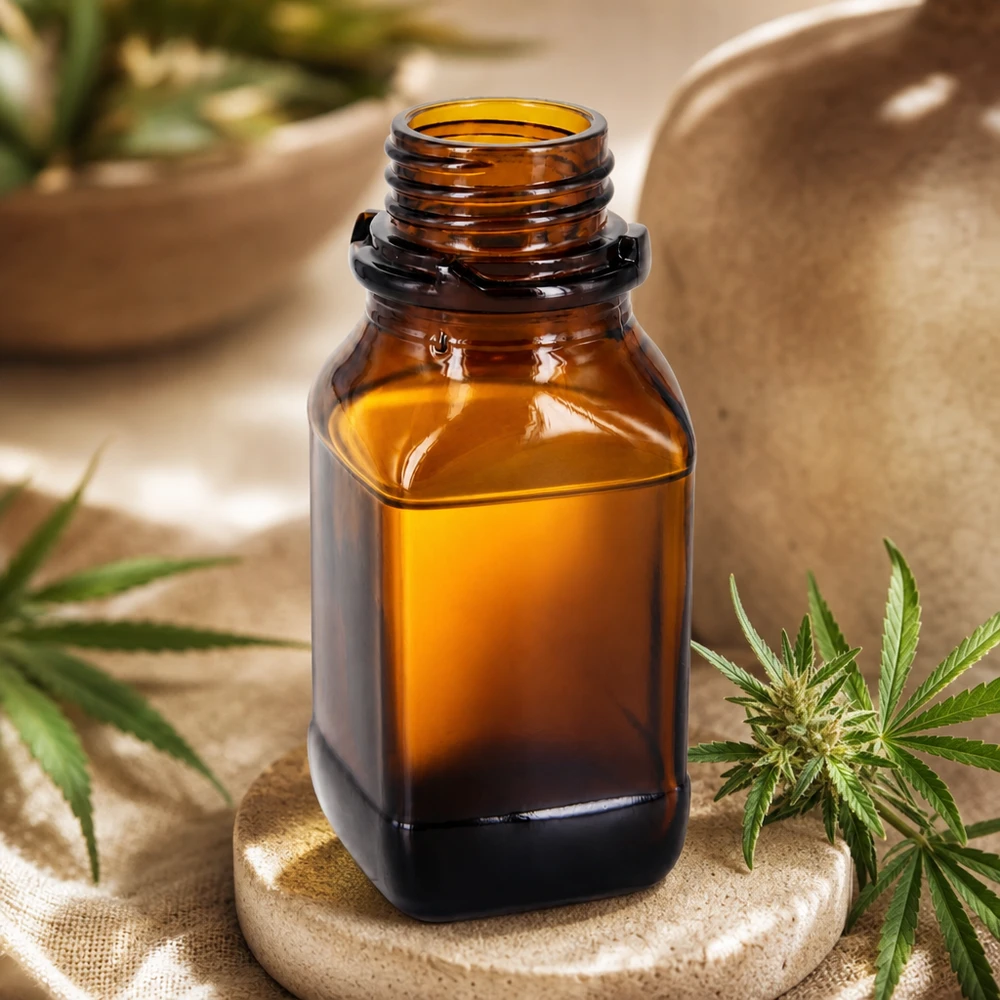 100 ml:n ruskealasi-pullo arvokkaille aineillesi