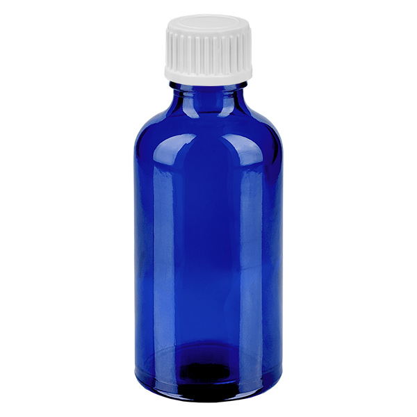 50ml tippapullo 0.9mm valkoinen vakiokorkki BlueLine UT18/50