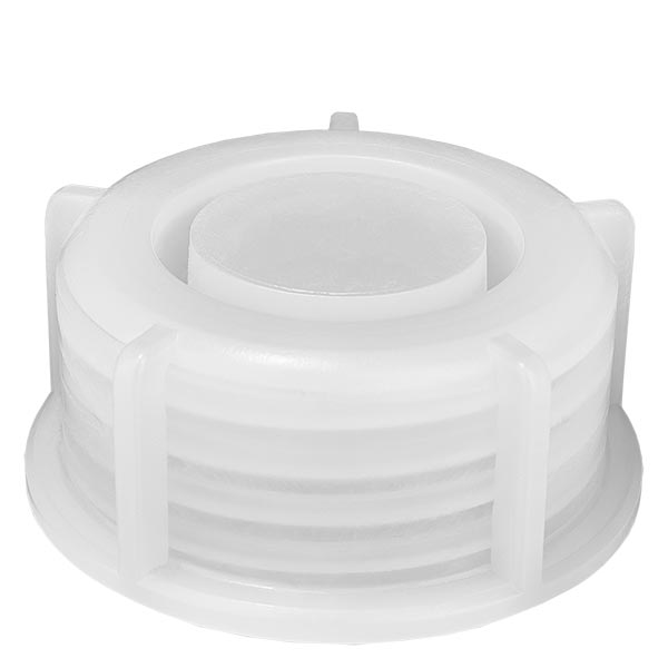 Kierrekorkki kemikaalipulloon, GL 28 -kierre