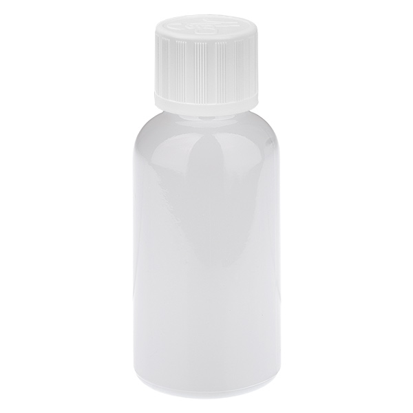 30 ml pullo 11 mm kierrekorkki valkoinen vakio lapsiturvallinen WhiteLine UT18/30 30 ml pullo 11 mm kierrekorkki valkoinen vakio lapsiturvallinen WhiteLine UT18/30