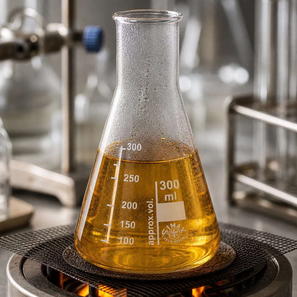 Erlenmeyer-pullo 300ml kapeakaulainen Erlenmeyer-pullo 300ml kapeakaulainen