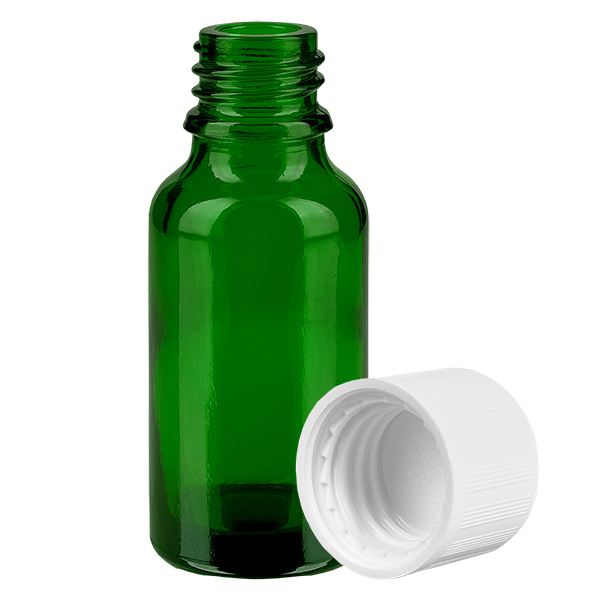 20ml pullo 11mm kierrekorkki valkoinen vakio lapsiturvallinen korkki GreenLine UT18/20 GreenLine UT18/20 20ml pullo 11mm kierrekorkki valkoinen vakio lapsiturvallinen korkki GreenLine UT18/20 GreenLine UT18/20