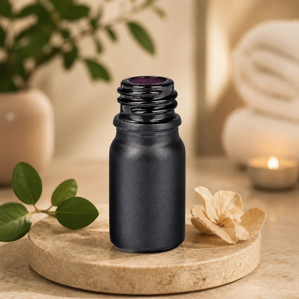 BlackLine UT18/5 apteekkipullo 5ml UNiTWIST-korkilla ammattimaiseen kosmetiikkaan tarkoitetuille sovelluksille.