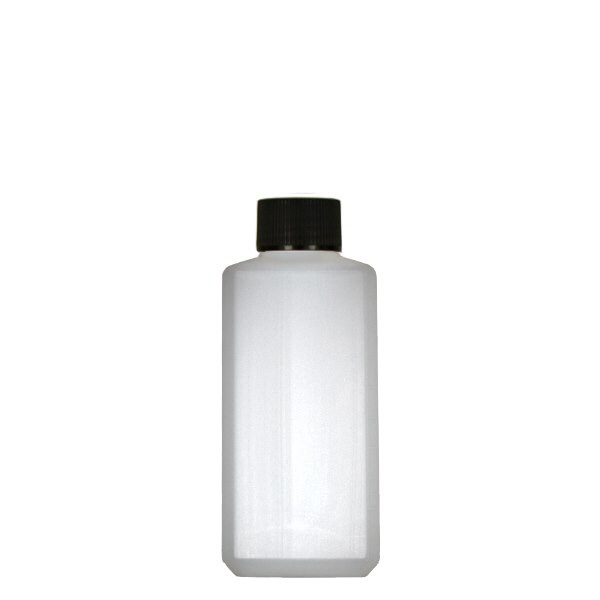 250ml neliskanttinen pullo PE natural, korkilla 250ml neliskanttinen pullo PE natural, korkilla
