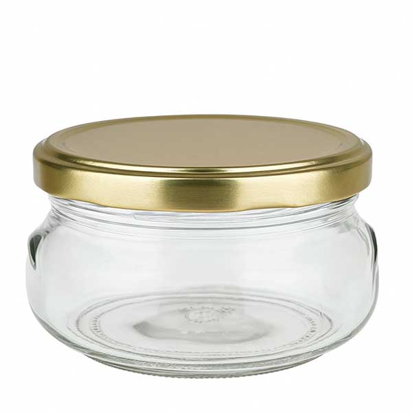 120ml astiastopurkki BasicSeal-kannella kultainen UNiTWIST 120ml astiastopurkki BasicSeal-kannella kultainen UNiTWIST
