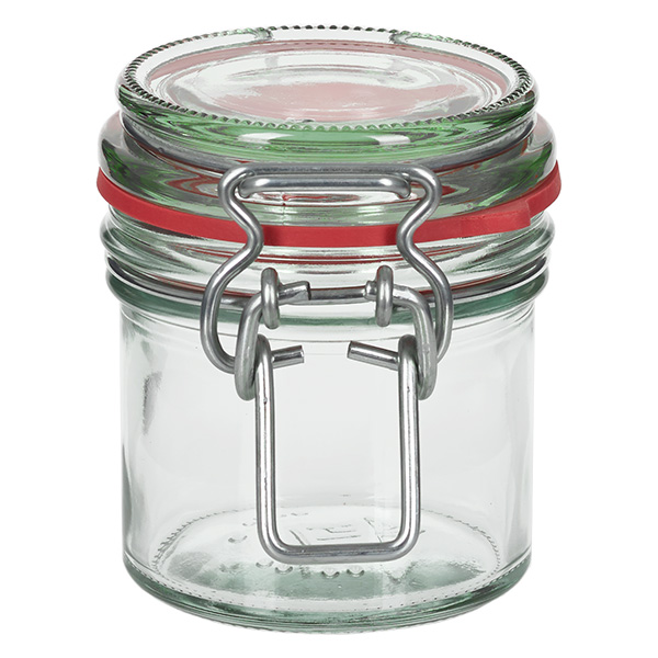 135ml säilytyspurkki kumirenkaalla ja heilurikannella UNiTWIST