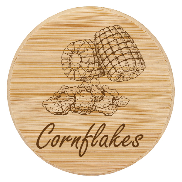 Puinen koriste "Cornflakes" WECK RR100:lle RR100 Puinen koriste "Cornflakes" WECK RR100:lle RR100