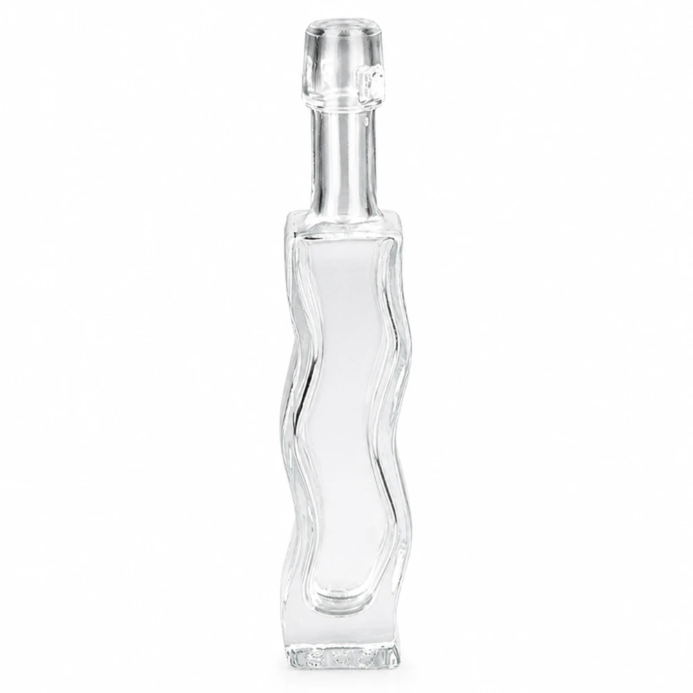 40ml lasipullo Anna swing top läpinäkyvä tyhjä Pullon kaula näkyvissä Tuotekuva edestäpäin