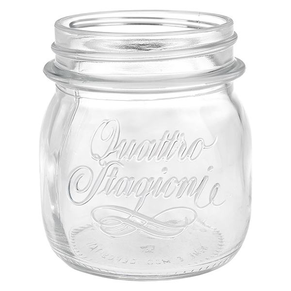 250ml pyöreä purkki "Quattro Stagioni" QS70mm.