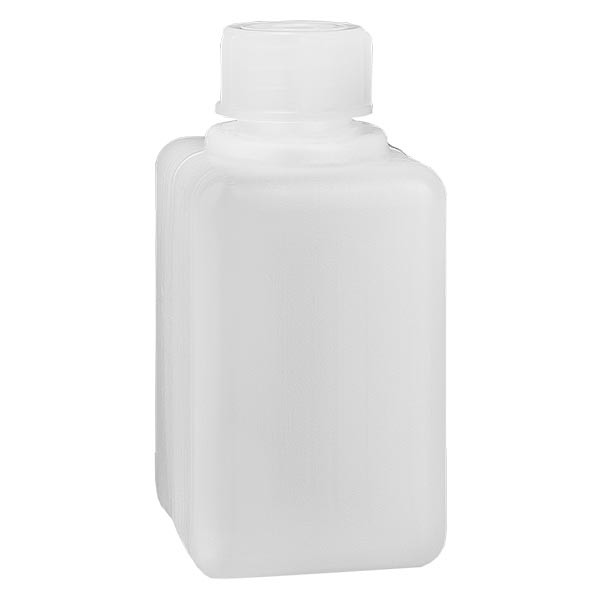 Kemikaalipullo 50ml, kapea kaula PE-HD:stä, luonnonvärinen. Kemikaalipullo 50ml, kapea kaula PE-HD:stä, luonnonvärinen.