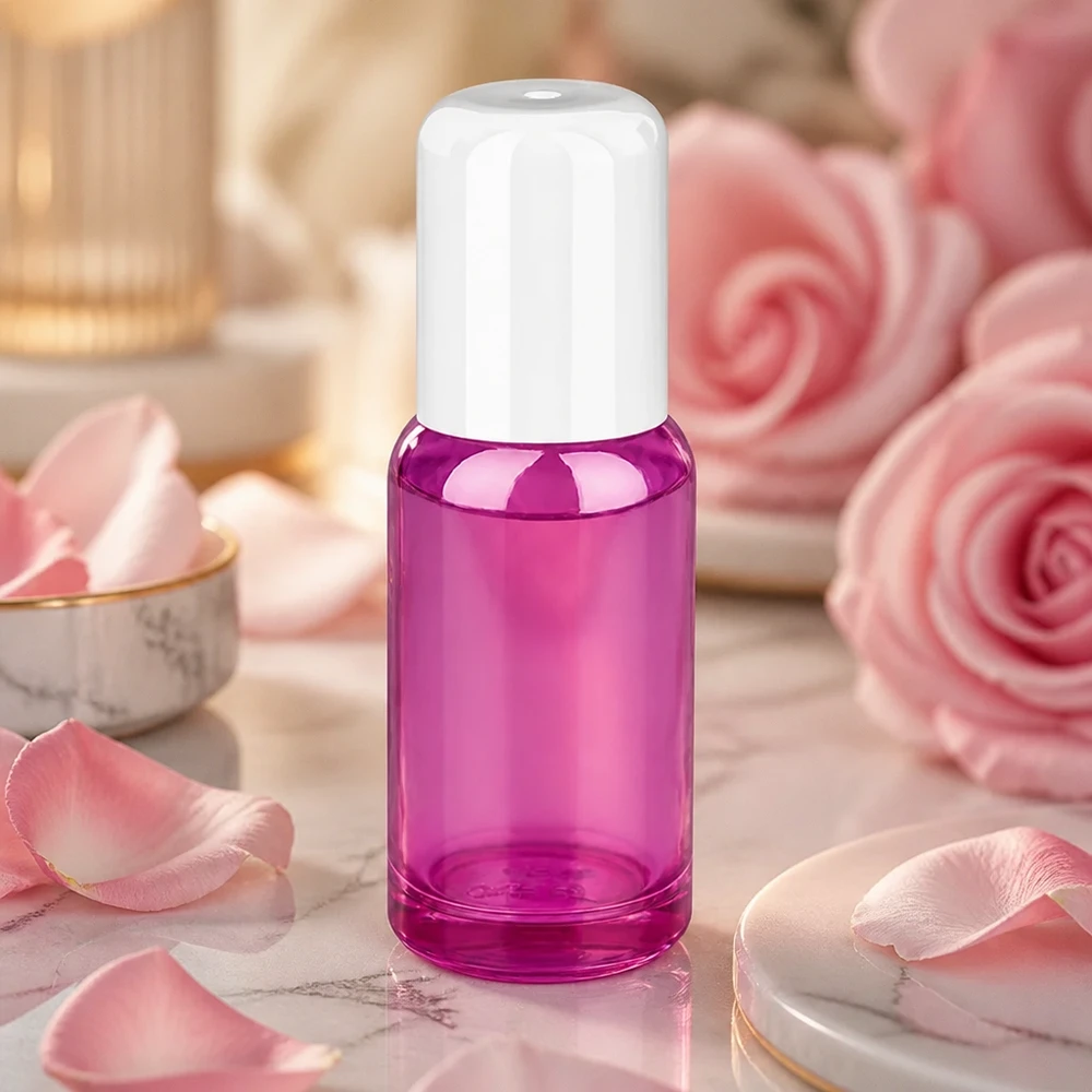 20ml roll-on-pullo valkoinen vakio PurpleLine UT18/20 PurpleLine UT18/20 20ml roll-on-pullo tyylikkäässä violetissa muotoilussa aromaterapiasovelluksiin.