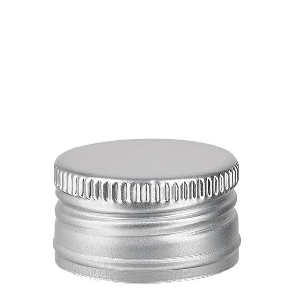 Ruuvikorkki polypropeeni 24mm hopea alumiini standardi Ruuvikorkki polypropeeni 24mm hopea alumiini standardi