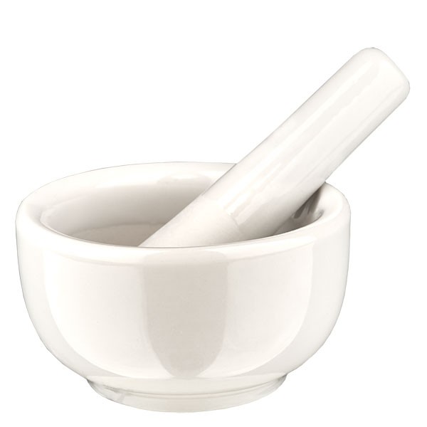 Posliininen morttelin ja pestin ø60mm.