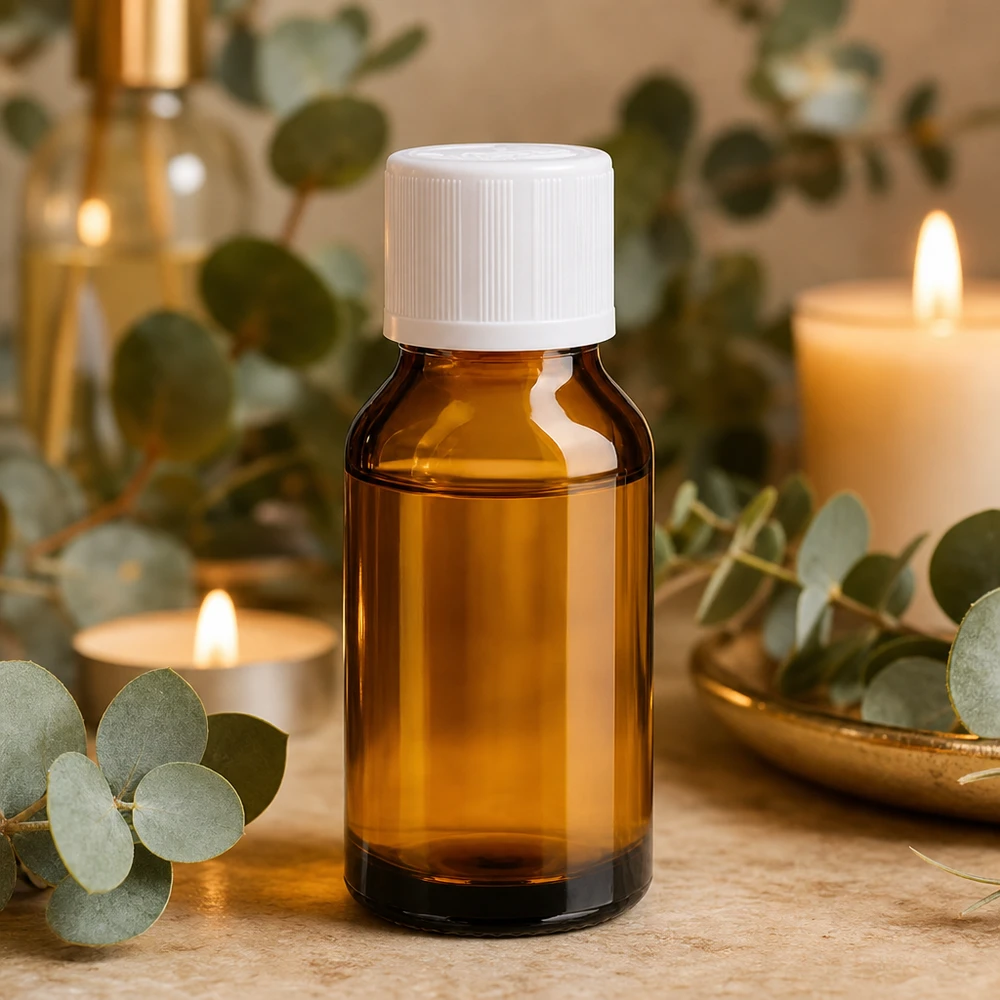 Apteekkipullo ruskea 15ml kierrekorkki valkoinen Lapsiturvallinen standardi Pieni 15 ml:n ruskealasiinen apteekkipullo, jossa on valkoinen kierrekorkki ja lapsiturvallinen suljin
