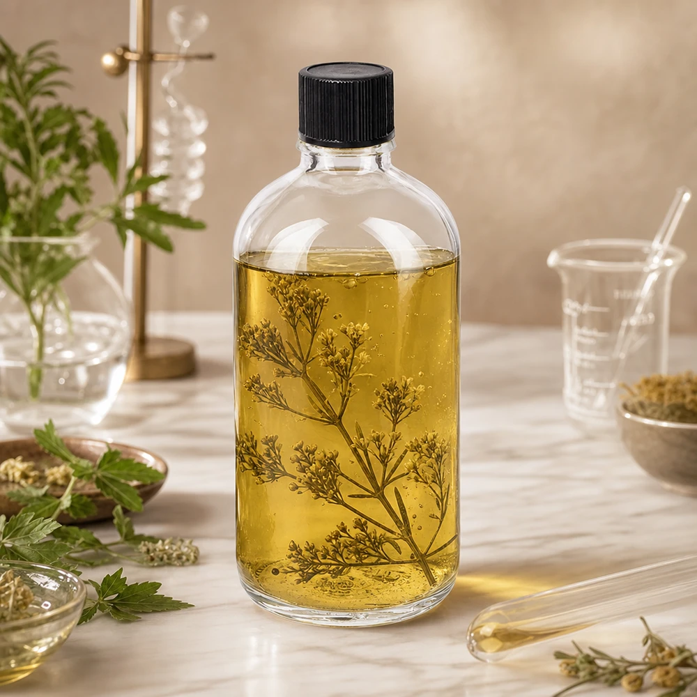 100ml tippapullo fl. 1mm musta vakiokorkki ClearLine UT18/100 Yrttiuute läpinäkyvässä 100 ml:n ClearLine-tiputuspullossa, jossa on 1 mm:n tarkkuusaukko