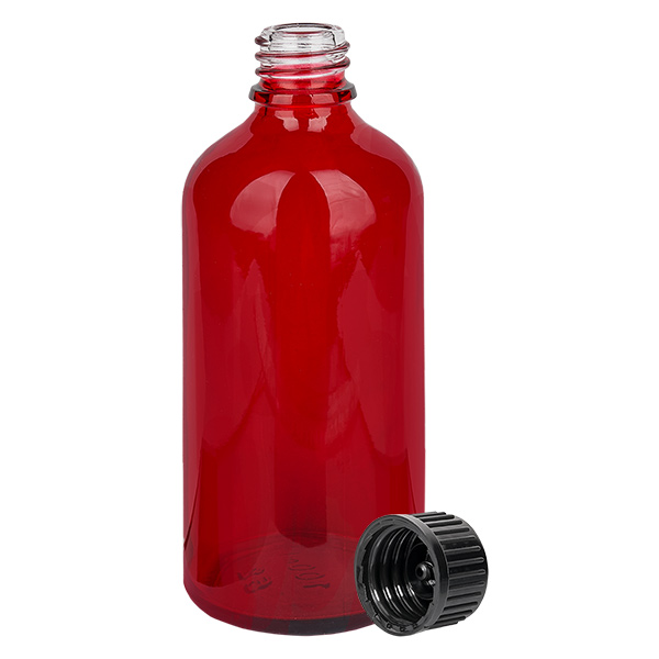 100ml pullo 11mm kierrekorkki musta vakio RedLine UT18/100 100ml pullo 11mm kierrekorkki musta vakio RedLine UT18/100
