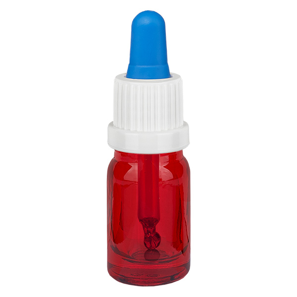 5ml pipettipullo valkoinen/sininen sulkeminen väärentämisen varalta RedLine UT18/5 5ml pipettipullo valkoinen/sininen sulkeminen väärentämisen varalta RedLine UT18/5