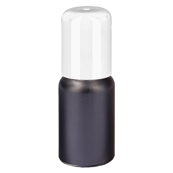 10ml roll-on-pullo valkoinen vakiokorkki BlackLine UT18/10 BlackLine UT18/10