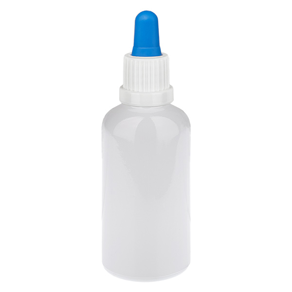 50 ml pipettipullo valkoinen/sininen alkuperäiskorkki WhiteLine UT18/50 50 ml pipettipullo valkoinen/sininen alkuperäiskorkki WhiteLine UT18/50