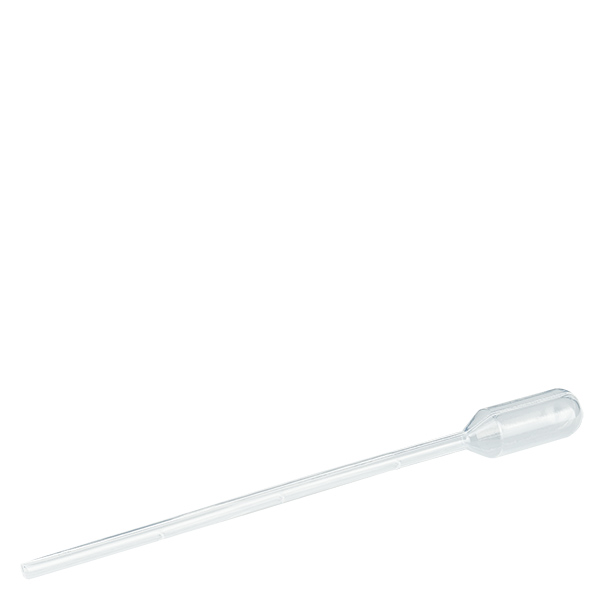 1 ml:n siirtopipetti (115x10mm), jossa on asteikko. 1 ml:n siirtopipetti (115x10mm), jossa on asteikko.