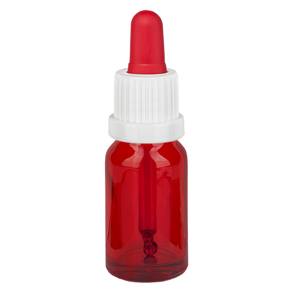 10ml pipettipullo valkoinen/punainen väärentämisen estävä suljin RedLine UT18/10 RedLine. 10ml pipettipullo valkoinen/punainen väärentämisen estävä suljin RedLine UT18/10 RedLine.