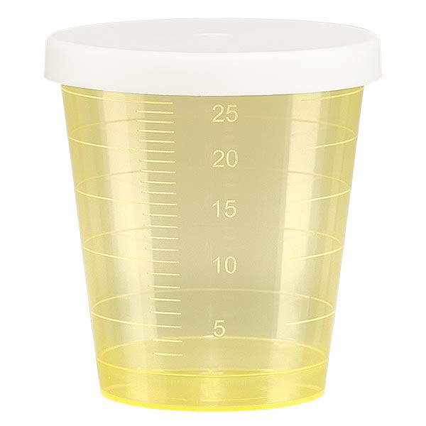Lääkekuppi keltainen 30ml Lääkekuppi keltainen 30ml
