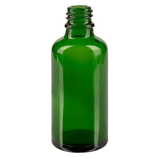 Tippapullo 50ml DIN 18 kaaderengas vihreä lasi vihreä lasi Tippapullo 50ml DIN 18 kaaderengas vihreä lasi vihreä lasi