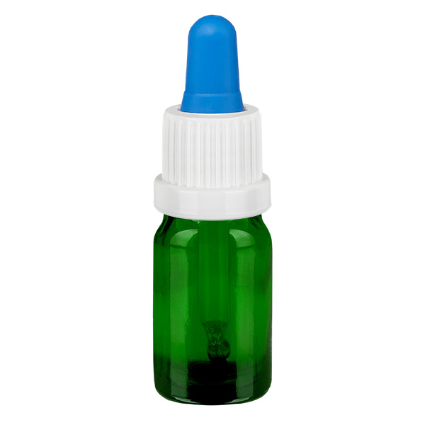 5ml pipettipullo valkoinen/sininen sulkeminen väärentämisen estävällä sulkimella GreenLine UT18/5 5ml pipettipullo valkoinen/sininen sulkeminen väärentämisen estävällä sulkimella GreenLine UT18/5