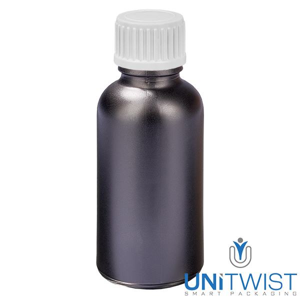 30ml tippapullo 0.9mm valkoinen vakiokorkki BlackLine UT18/30