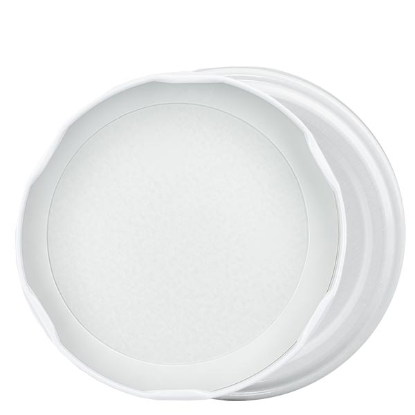 82mm BioSeal-kansi valkoinen (TO82) UNiTWIST UNiTWIST