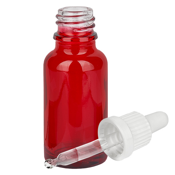 20ml pipettipullo valkoinen tamper-evident-suljin RedLine UT18/20 20ml pipettipullo valkoinen tamper-evident-suljin RedLine UT18/20