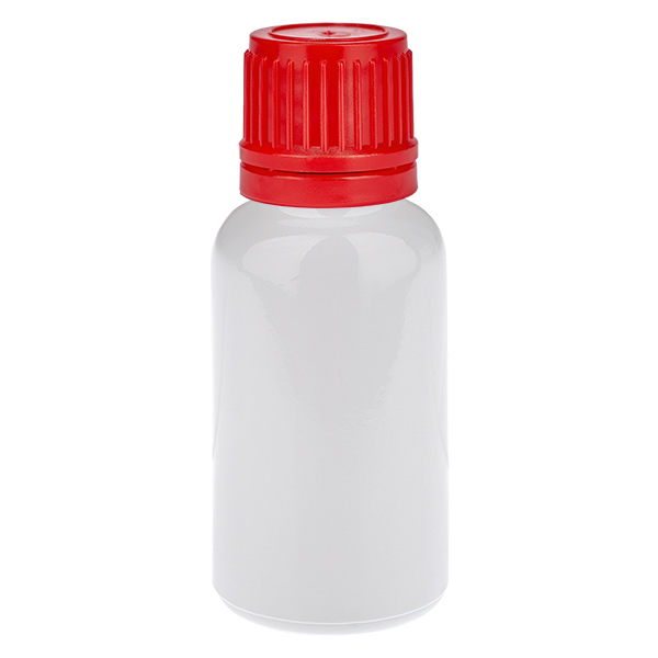 20 ml pullo, 11 mm kierrekorkki, punainen, alkuperäiskorkki WhiteLine UT18/20
