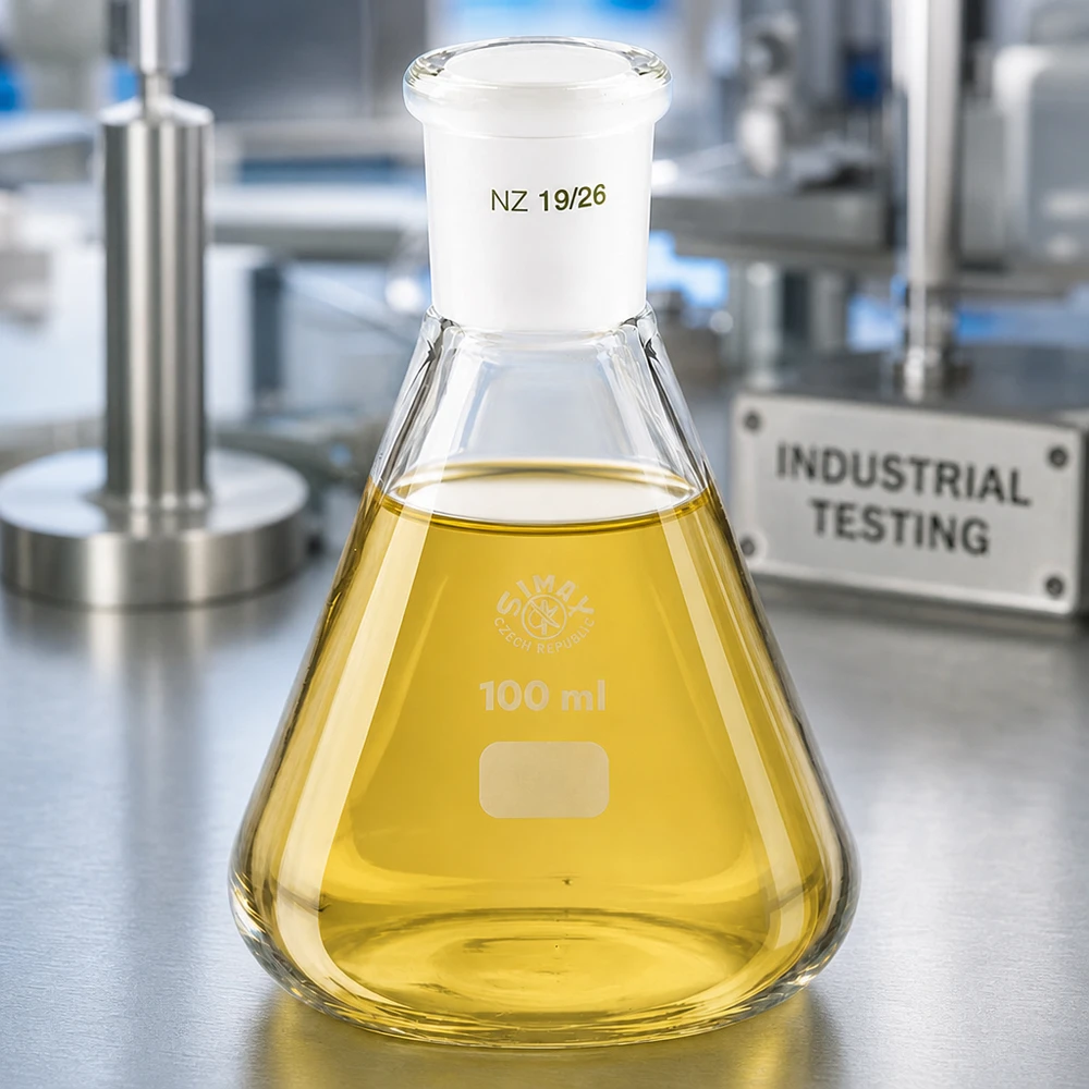 Erlenmeyer-pullo 100ml, jossa on vakiohiottu liitos (19/26). Erlenmeyer-pullo 100ml, jossa on vakiohiottu liitos (19/26).