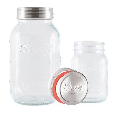 Säilytyspurkki kierrekorkilla