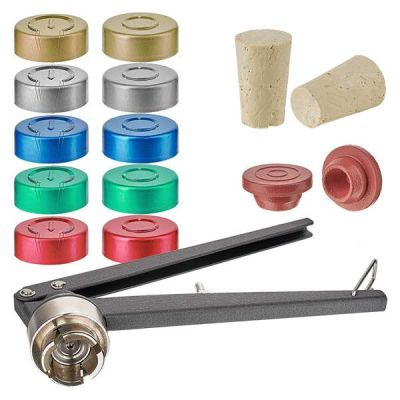 Injektiopullojen tulpat (aukko 20 mm)